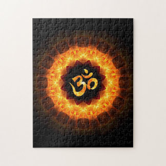 Golden Mandala with OM Puzzle