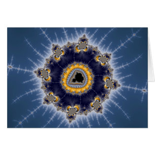 Golden Mandelbrot - Fraktal Card