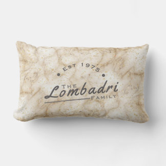 Golden Marble Lendenkissen