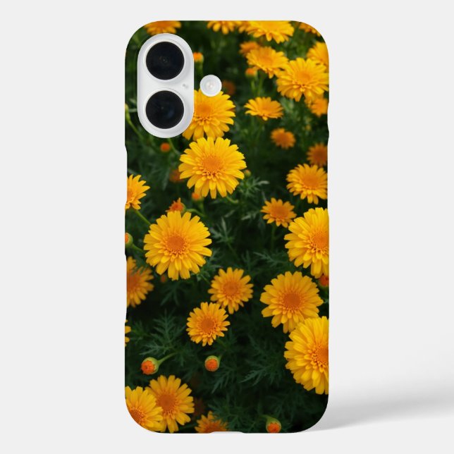 Golden Marigolds Case-Mate iPhone Hülle (Rückseite)