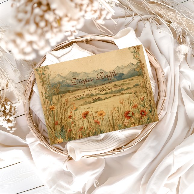 Golden Meadow Heirloom Diapper Raffle  Begleitkarte (Von Creator hochgeladen)