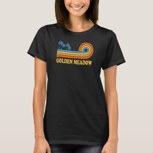 Golden Meadow Louisiana Summer La Tropical Us Citi T-Shirt