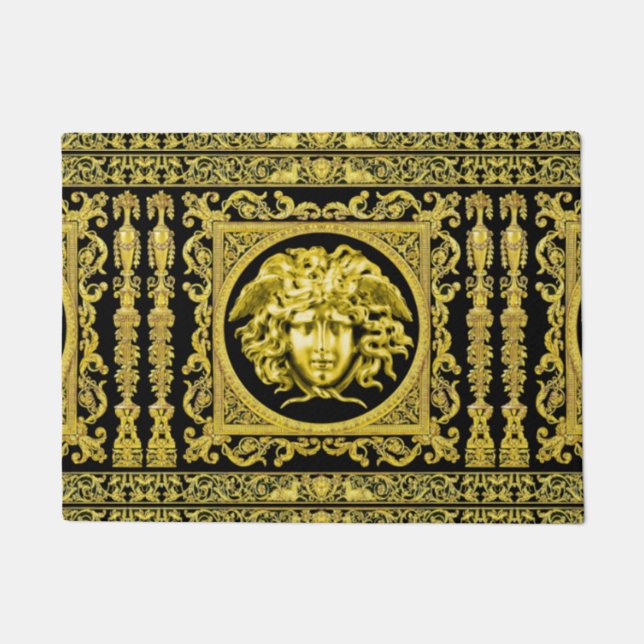 Golden Medusa Doormat Fußmatte (Vorderseite)