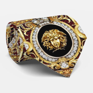 Golden Medusa Gems Krawatte