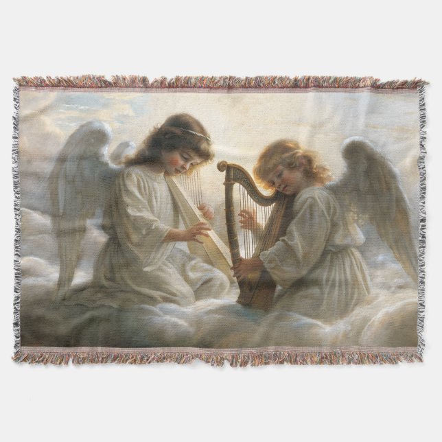 Golden Mermaid Fantasy - Ocean Theme Decke (Vorderseite)