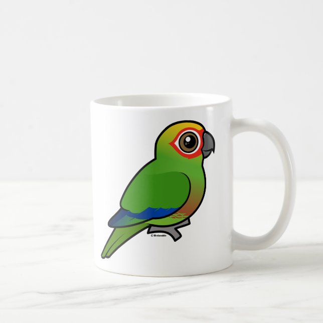 Golden-mit einer Kappe bedeckter Parakeet Tasse (Rechts)