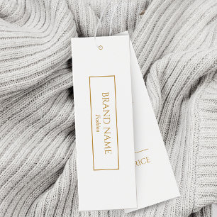 Golden Modern Hang Tags