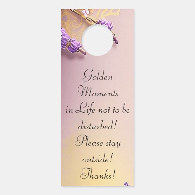 Golden Moments Doorhanger Schmidt Stationery Türanhänger (Vorderseite)