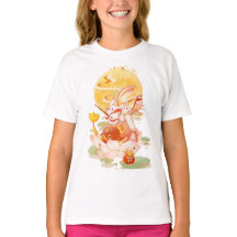 Golden Moon Harmony Kid's T - Shirt