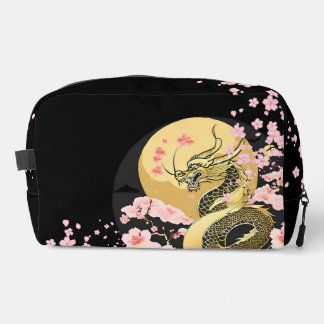 Golden Moon Sakura Dragon Drucktasche Nähen Tasche