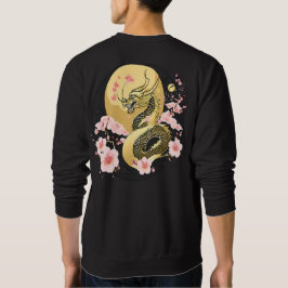 Golden Moon Sakura Dragon T - Shirt
