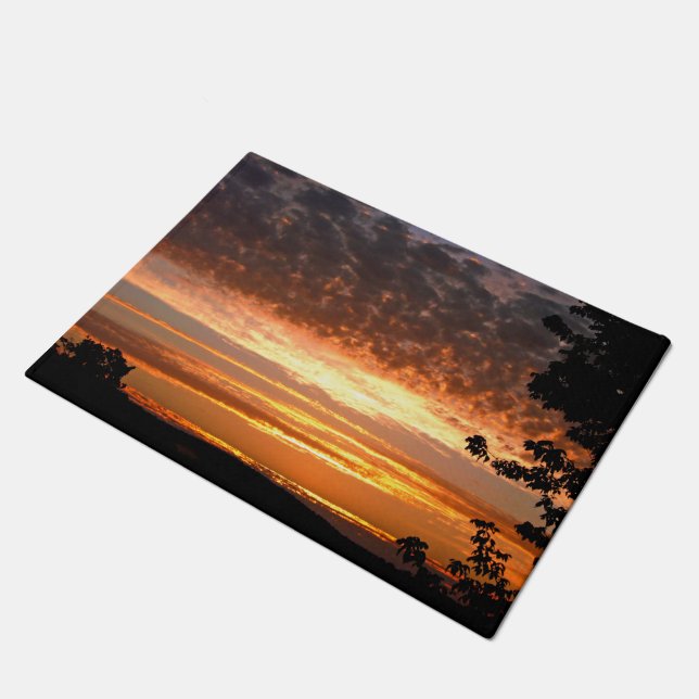 Golden Morning Fußmatte (Schrägansicht)