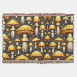 Golden Mushrooms Decke