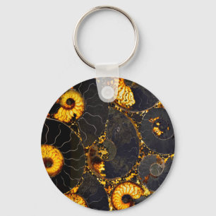 Golden Nautilus Schlüsselanhänger