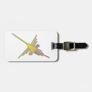 Golden Nazca Lines Hummingbird Gepäckanhänger