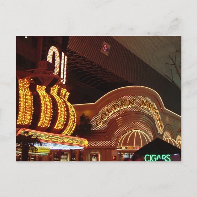 Golden Nugget Las Vegas Postkarte (Vorderseite)