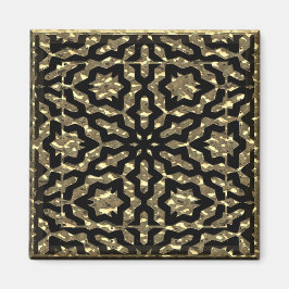 Golden Nuggets Pattern Magnet