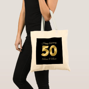 Golden Numbers Anniversary Tote Bag Tragetasche