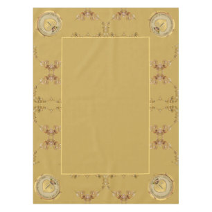 Golden Ochre Hochzeitsfeier Tischdecke