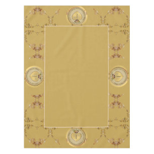 Golden Ochre Hochzeitsfeier Tischdecke