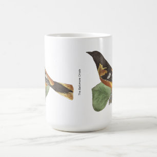 Golden oder Baltimore Oriole (Icterus galbula) Kaffeetasse