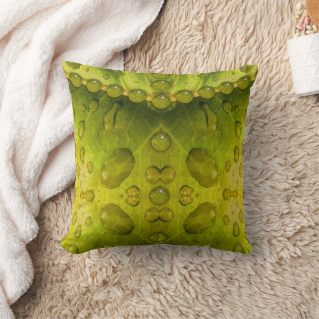 Golden Olive Envelope Kissen (Decke)