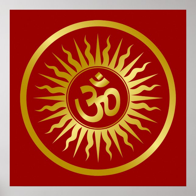 Golden Om Poster (Vorne)