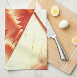 Golden orange bis beige, extrem, grob digitalisier geschirrtuch