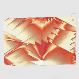 Golden orange bis beige, extrem, grob digitalisier golfhandtuch