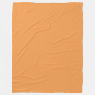 Golden Orange Fleecedecke