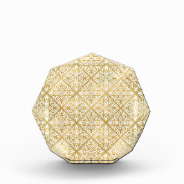 Golden Ornate Fotoblock