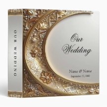 Golden Ornate Frame Album Binder