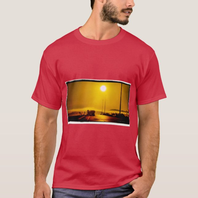 Golden Oversized T-Shirt (Vorderseite)