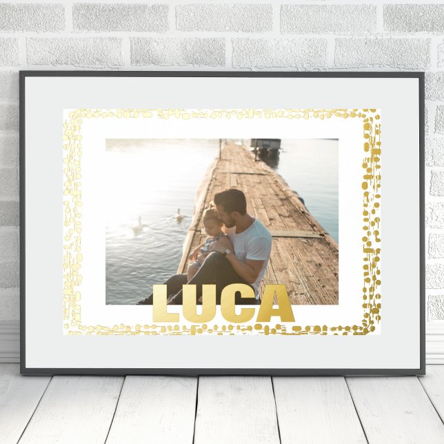 GOLDEN PAINT DROPS Modernes, Fett EDITABLE-TEXT-FO Foliendrucke (Von Creator hochgeladen)