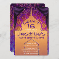 Golden Palace Arabian Nights Sweet 16 Geburtstag