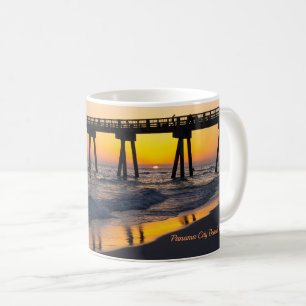 Golden Panama City Beach Sonnenuntergang Tasse