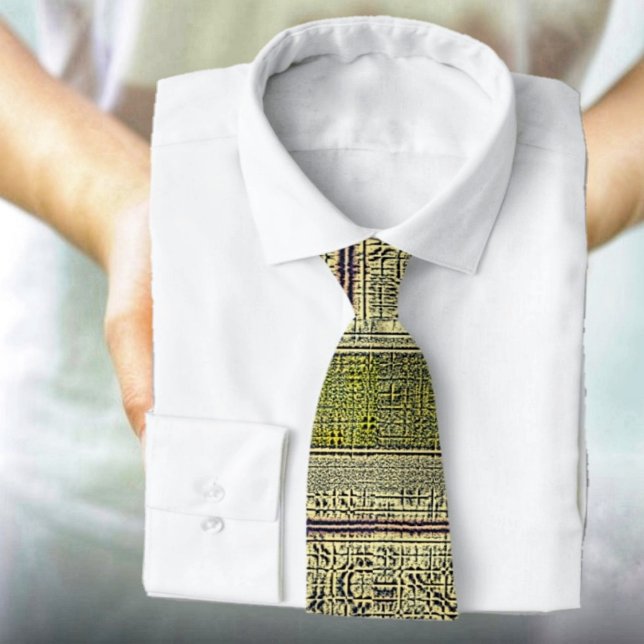 Golden Panes Krawatte (Wrap up this tie, for that special someone, who likes to look his best!)