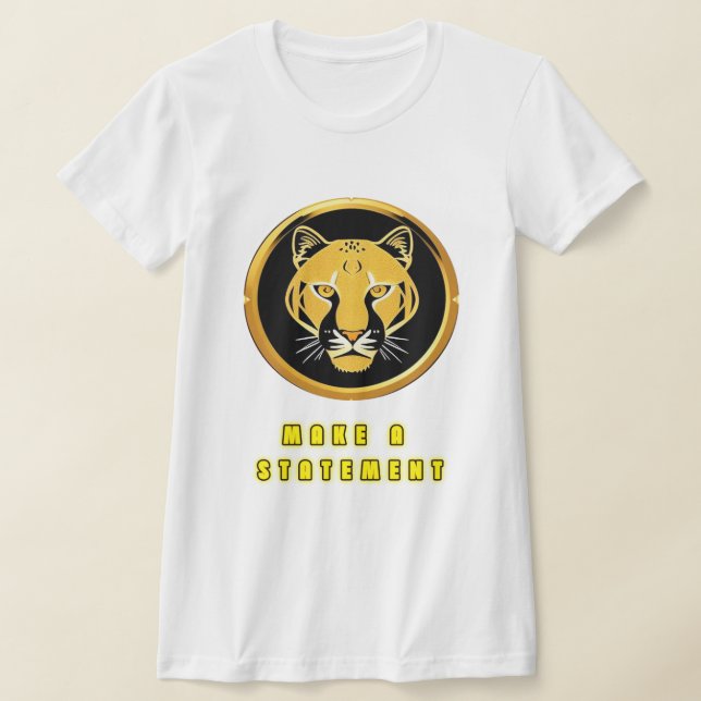 Golden Panther Emblem T-Shirt (Ablage )
