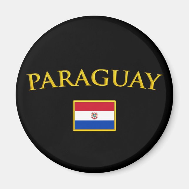 Golden Paraguay Magnet (Vorne)