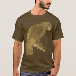 Golden Parrot Schönes Design T-Shirt