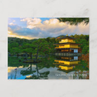 Golden Pavillon Tempel Kyoto Japan Landschaft