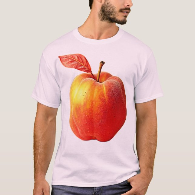 Golden Peach Perfektes Design T-Shirt (Vorderseite)