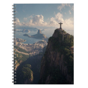 Golden Peak Rio Skyline Notebook Notizblock