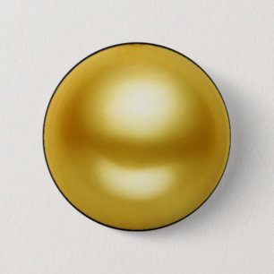 Golden Pearl Button