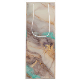 Golden Petal Geschenktüte Für Weinflaschen