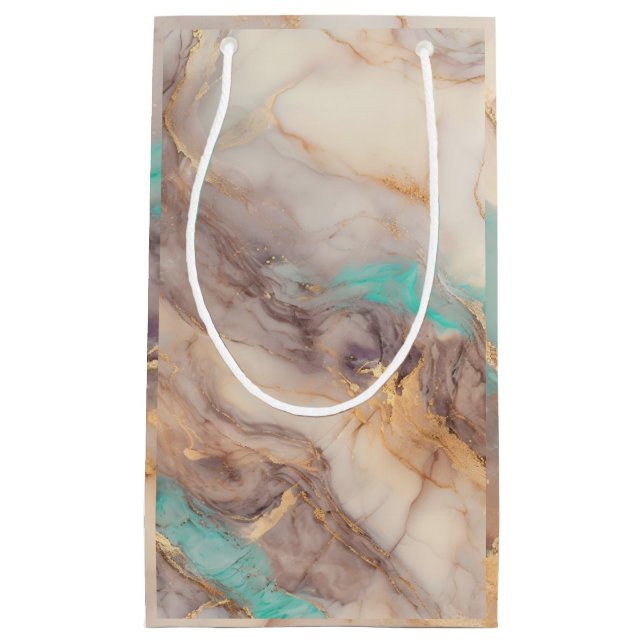 Golden Petal Kleine Geschenktüte (Vorderseite)