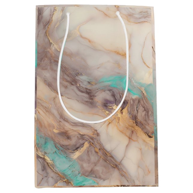 Golden Petal Mittlere Geschenktüte (Vorderseite)