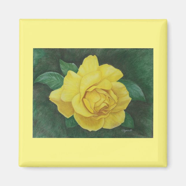 Golden Petals Magnet (Vorne)