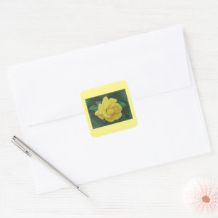Golden Petals Sticker