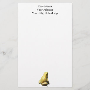 Golden Poison Frog Briefpapier